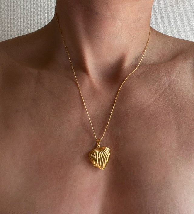 Secret Love halskæde - forgyldt